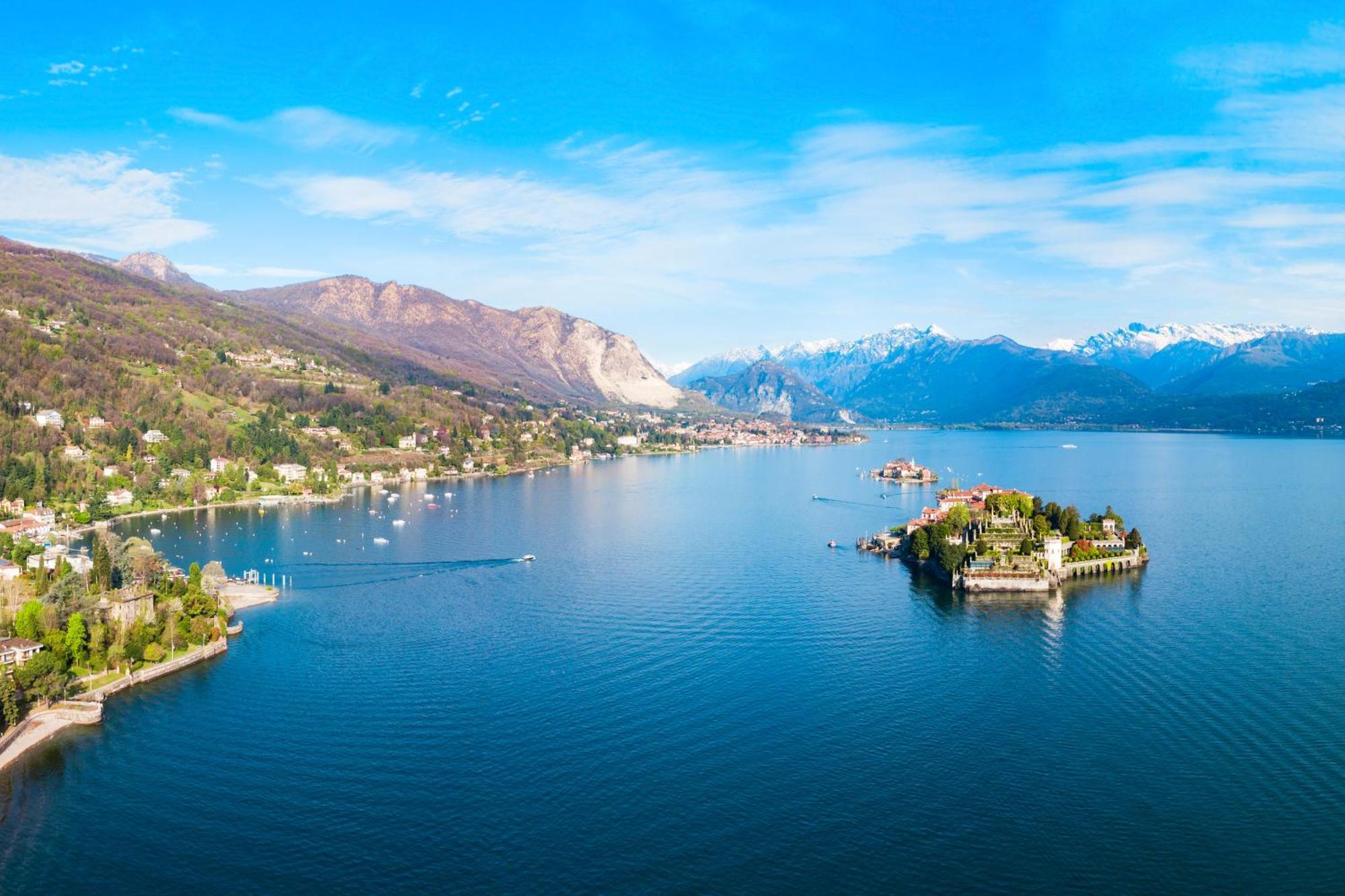 La Luna Nel Lago Lake View Garden - Happy Rentals Ispra Eksteriør bilde